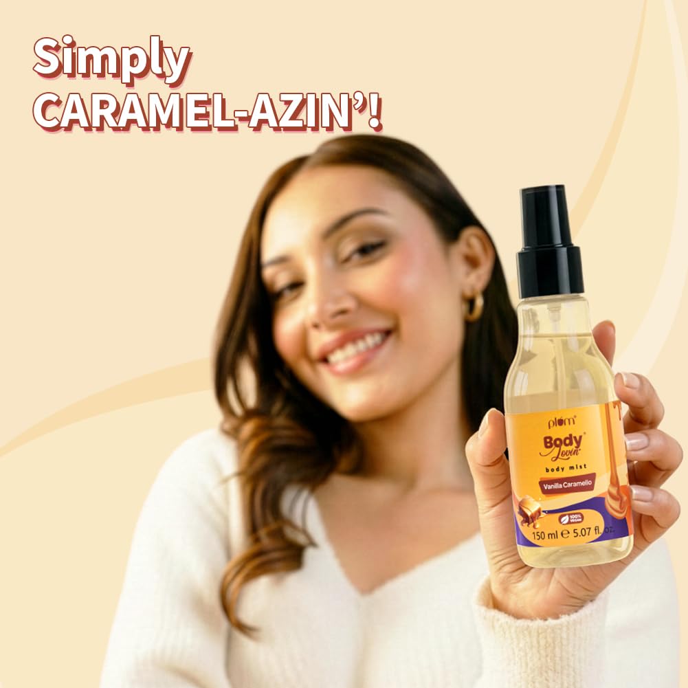 Plum Bodylovin'smokin'Vanilla Long Lasting Spicy Vanilla Scent Perfume Spray Body Mist - For Men & Women 150 MILLI_LITRE