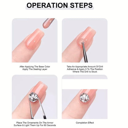 SHILLS PROFESSIONAL RHINESTONE TOP COAT