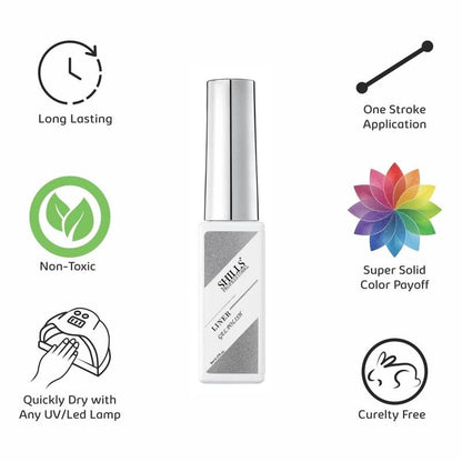 SHILLS PROFESSIONAL LINER GEL POLISH - 302