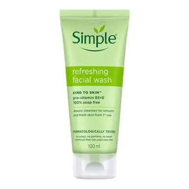 Simple Kind To Skin Refreshing Facial Wash