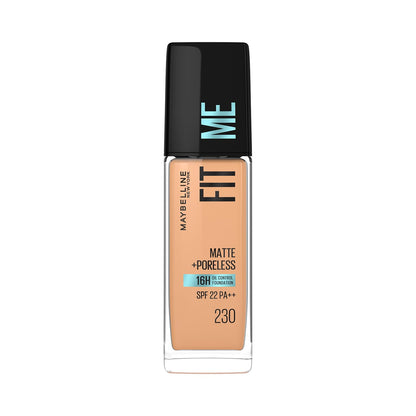 Maybelline New York Fit Me Matte+Poreless Liquid Foundation - 230 Natural Buff 30 MILLI_LITRE