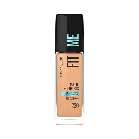 Maybelline New York Fit Me Matte+Poreless Liquid Foundation - 230 Natural Buff 30 MILLI_LITRE