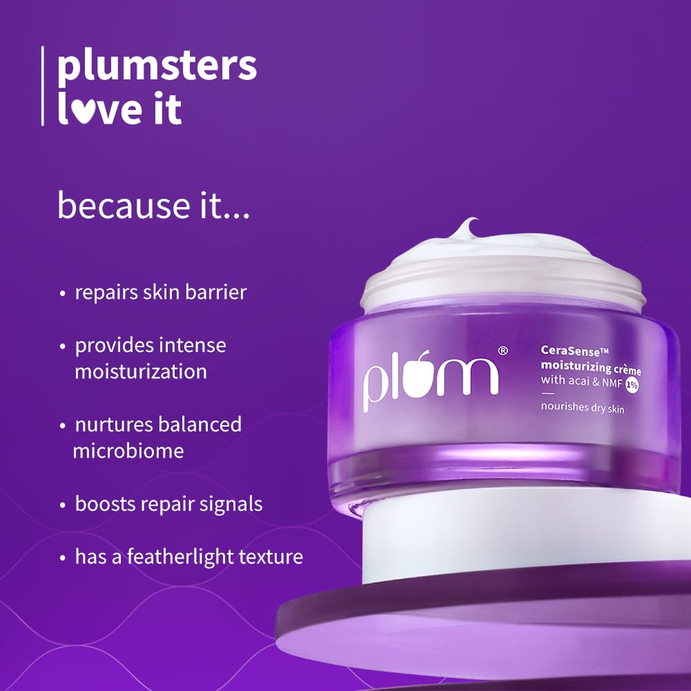 PLUM CERASENSE MOISTURIZING CREAM WITH ACAI & NMF