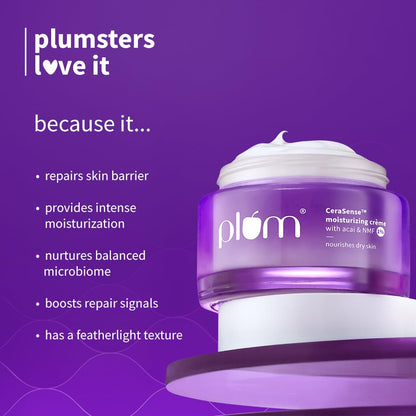 PLUM CERASENSE MOISTURIZING CREAM WITH ACAI & NMF