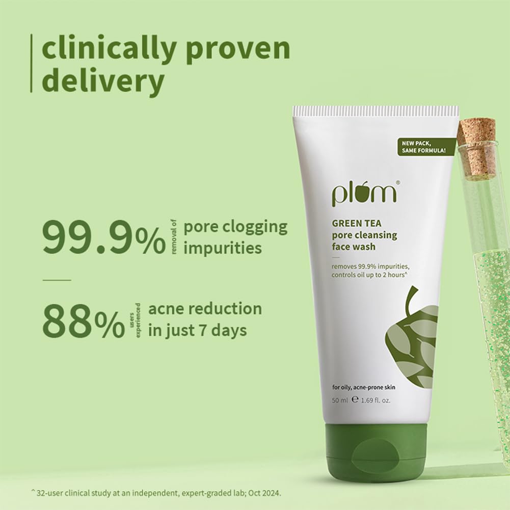 Plum Green Tea Pore Cleansing Face Wash 50 MILLI_LITRE
