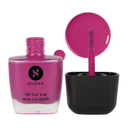 Sugar Cosmetics Tip Tac Toe Nail Lacquer - 22 Pink Potion 9 MILLI_LITRE