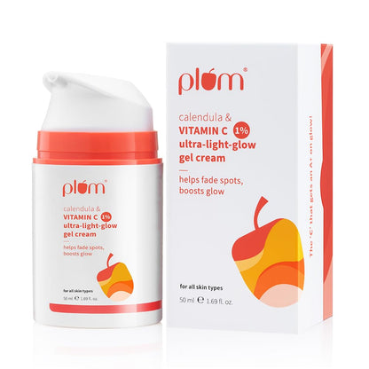 plum calendula & 1% Vitamin C ultra-light-glow gel cream 50 MILLI_LITRE