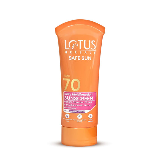 Lotus Herbals Safe Sun Daily Multi-Function Sunblock Spf 70 PA+++ 60 g