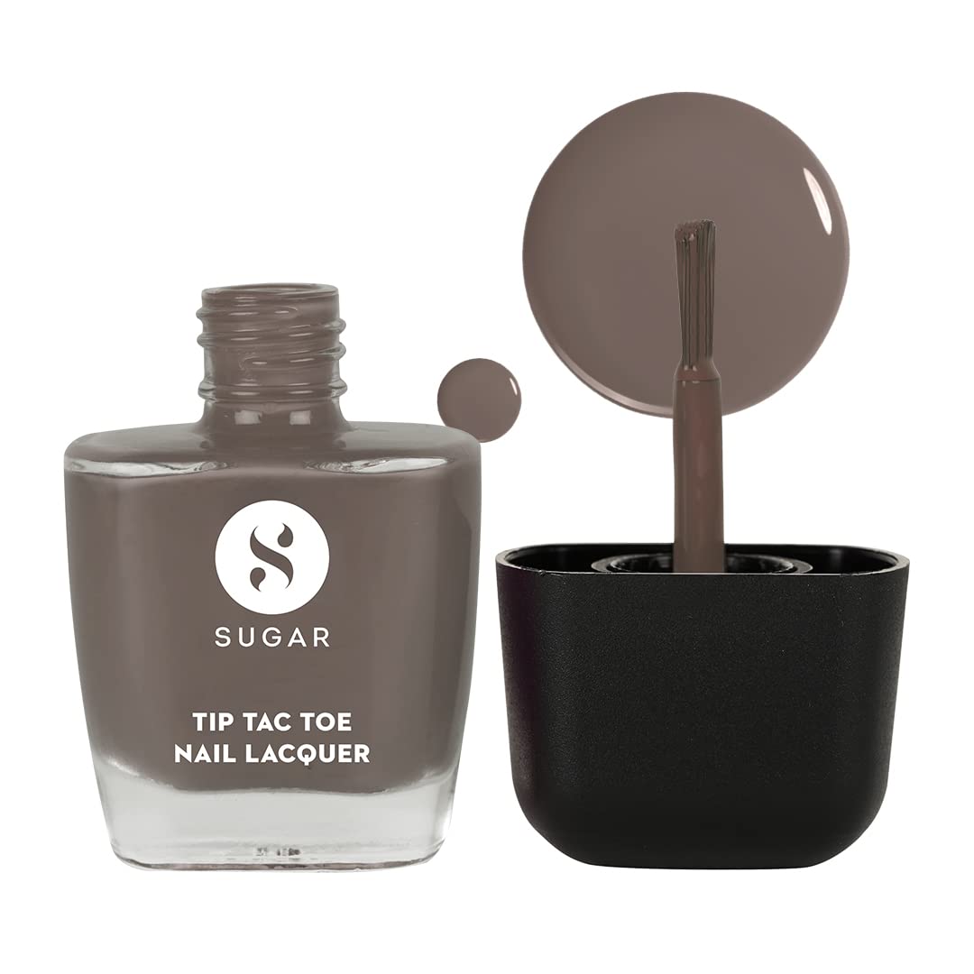 SUGAR Tip Tac Toe Nail Lacquer Classic - 12 To Taupe It All 9 MILLI_LITRE