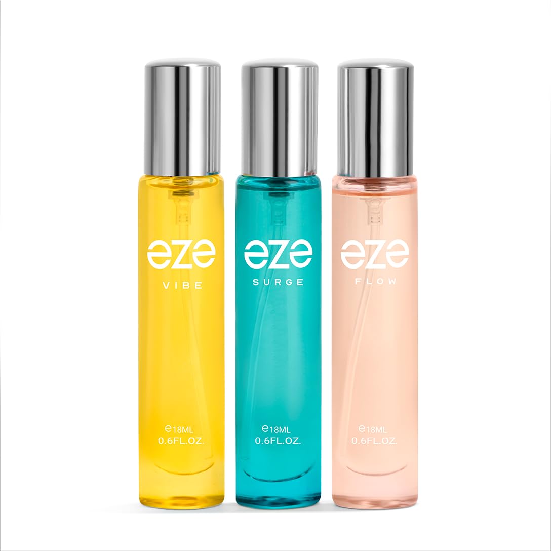 Eze Discovery Gift Set Luxury, Eau de Parfum (SURGE , NOMAD , ELETION) 18MLx3 PCS