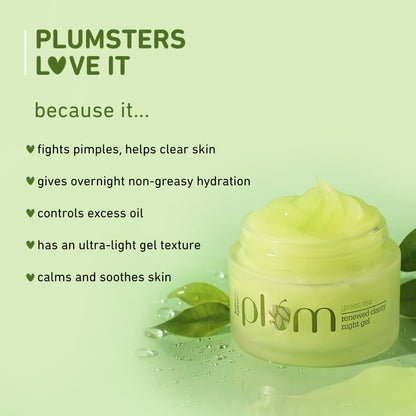 Plum Green Tea Renewed Clarity Night Gel 50 MILLI_LITRE