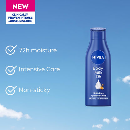 NIVEA Nourishing Lotion 72h Moisture Body Milk 200 ml