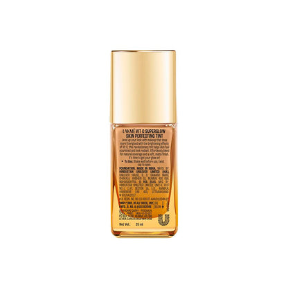 LAKME MAKEUP+SKINCARE VITC SUPERGLOW SKIN PERFECTING TINT Foundation - N220 NEUTRAL MEDIUM 25 ml