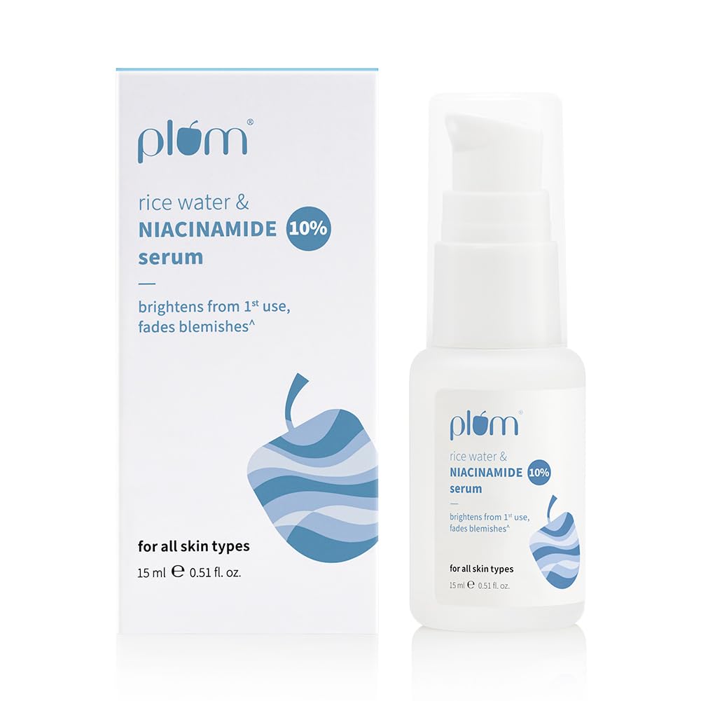 Plum 10% Niacinamide & Rice Water Serum 15 MILLI_LITRE