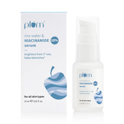 Plum 10% Niacinamide & Rice Water Serum 15 MILLI_LITRE