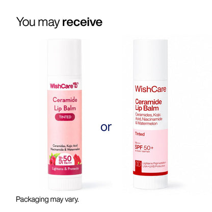 Wishcare SPF 50 PA+++ Tinted Ceramide Lip Balm 5 g