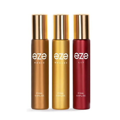 Eze Discovery Gift Set Luxury, Eau de Parfum (BOUJEE , MAGIC , L.I.T) 18MLx3 PCS