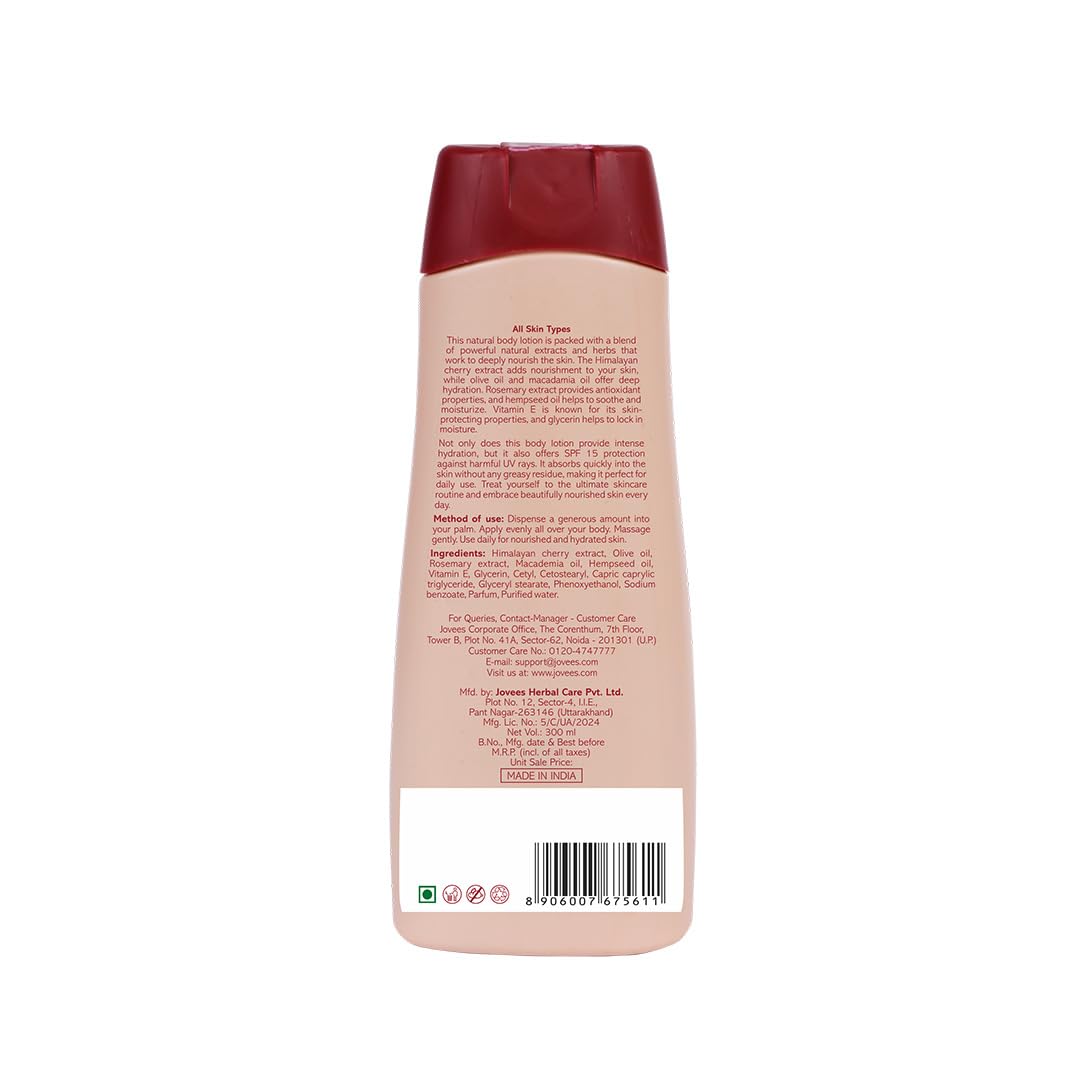 Jovees Himalayan Cherry Pro-Collagen Body Lotion 300 ml