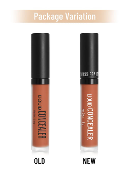 Swiss Beauty Liquid Light Weight Full Coverage With Matte Finish - Brown 6 g