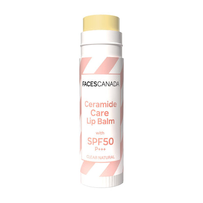 FACES CANADA Ceramide Care Lip Balm with SPF50PA+++ Clear Natural