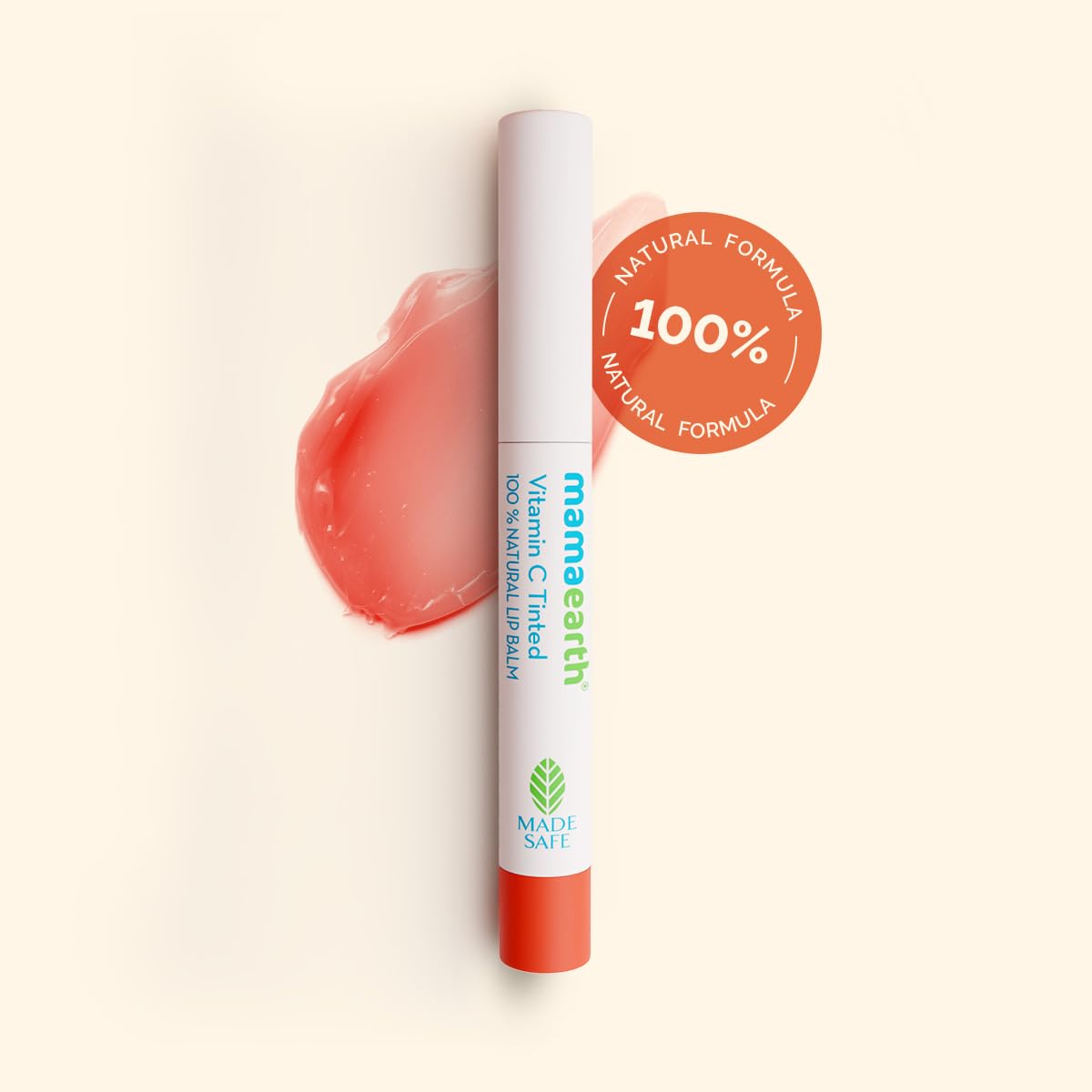 Mamaearth Vitamin C & Honey Natural Lip Color Lip Balm 2 g