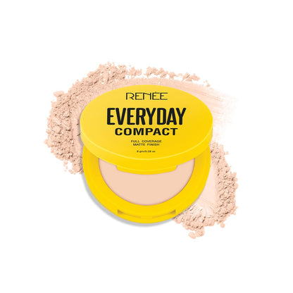 Renee Everyday Compact Powder - 02 Latte 8 g