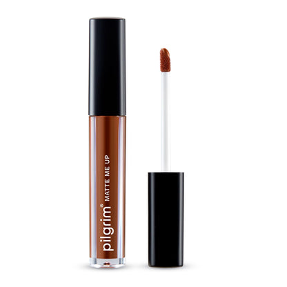 Pilgrim Matte Me Up Liquid Lipstick Brown Mischief - 20 3 MILLI_LITRE