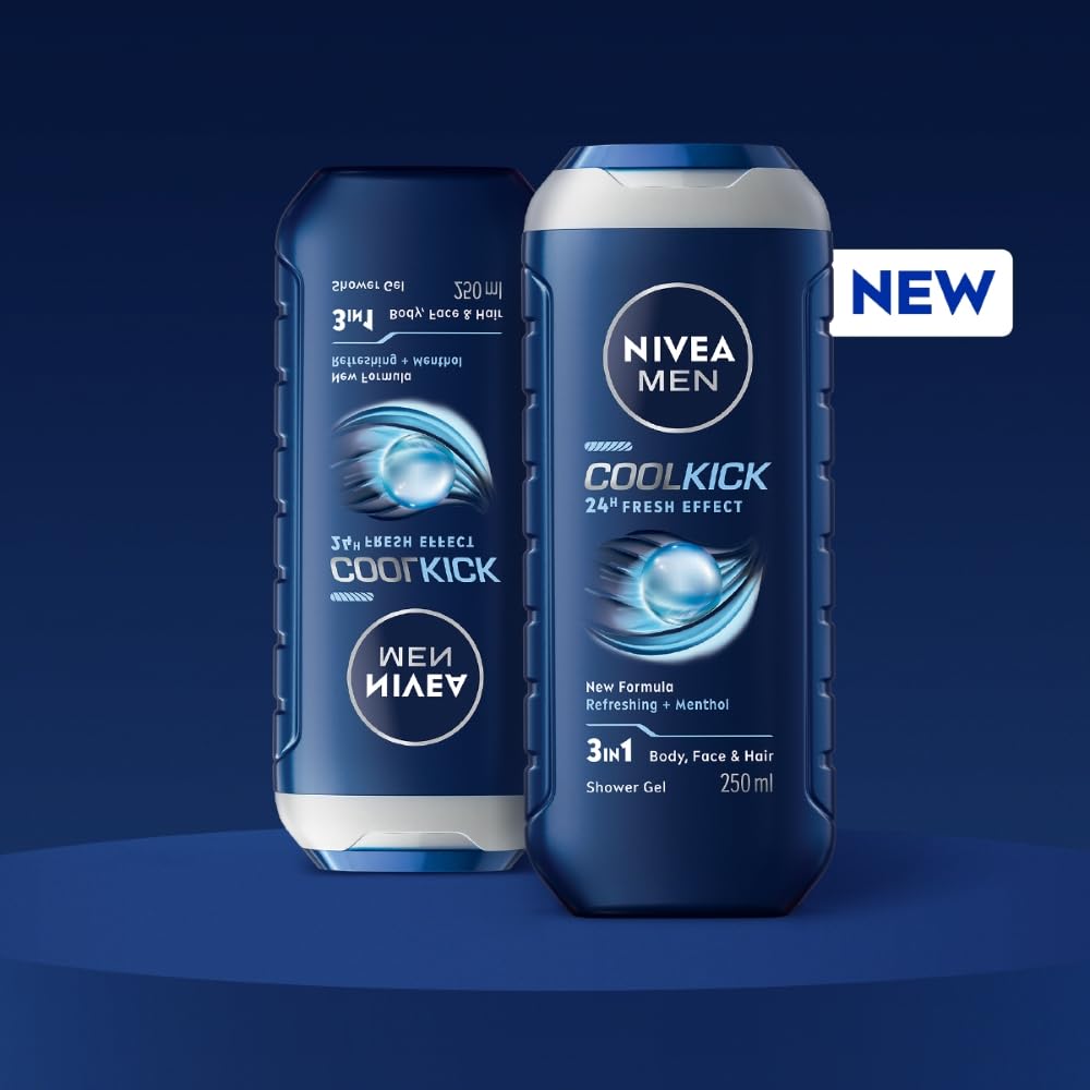 Nivea Men Cool Kick Shower Gel 250 ml
