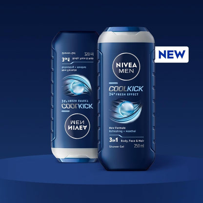 Nivea Men Cool Kick Shower Gel 250 ml
