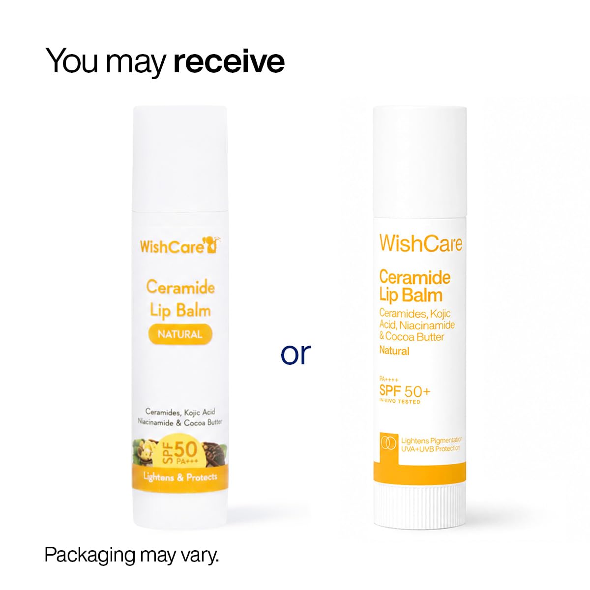 Wishcare SPF 50 PA+++ Natural Ceramide Lip Balm 5 g