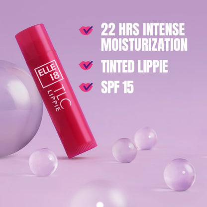 Elle 18 Tlc Lippie Raspberry Lipbalm 4.5 GRAM