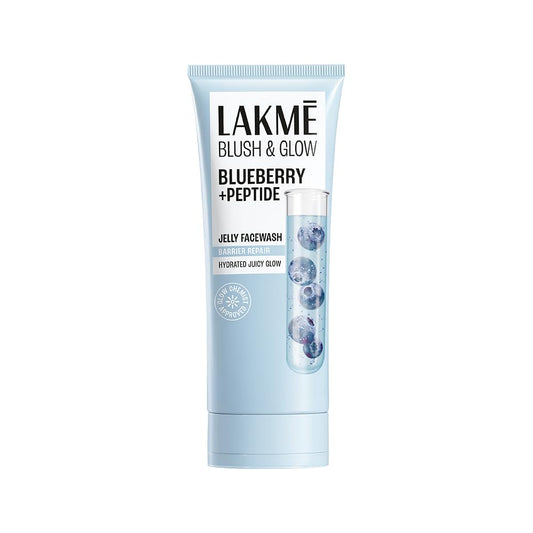Lakme Blush & Glow Blueberry+Peptide Jelly Face Wash