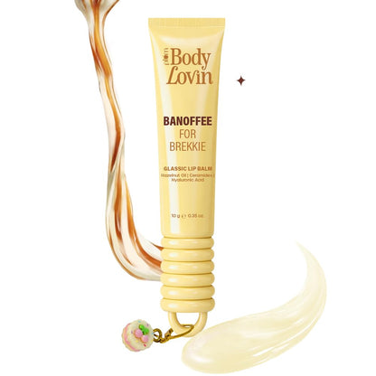 PLUM BANOFFEE FOR BREKKIE GLASSIC LIP BALM