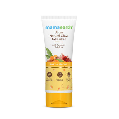 mamaearth Ubtan Tan Removal Face Wash 100 ml