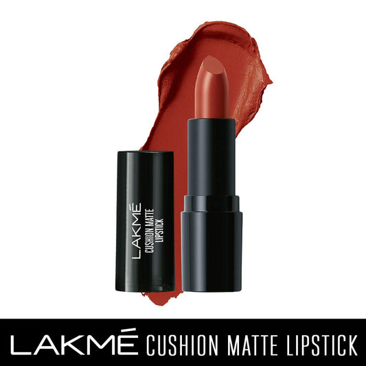 Lakme Cushion Matte Red Ruby Lipstick 4.5 g