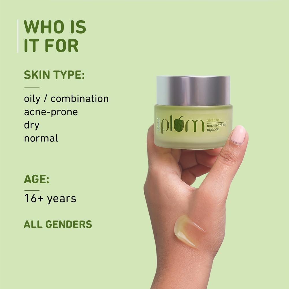Plum Green Tea Renewed Clarity Night Gel 50 MILLI_LITRE