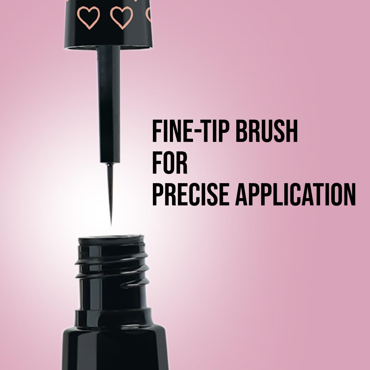 INSIGHT PROFESSIONAL IE 009 ANGULAR EYELINER BRUSH - Black 1 PIECE