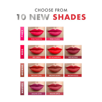 Lakme Cushion Matte Lip Red Bombshell 4.5 g