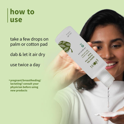 Plum Green Tea Alcohol-Free Toner For Oily, Acne-Prone Skin Clears & Tightens Pores Men Women 200 MILLI_LITRE
