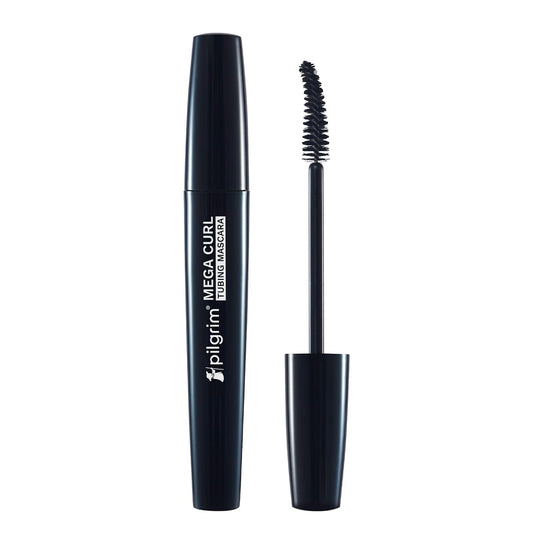 PILGRIM MEGA CURL TUBING MASCARA BLACK ICON
