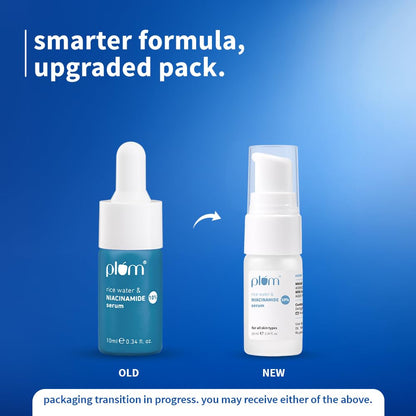 Plum 10% Niacinamide & Rice Water Serum 10 MILLI_LITRE