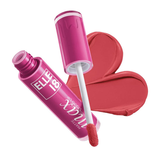 ELLE 18 MATTE MAX LIQUID LIP -NUDE BLOSSOM
