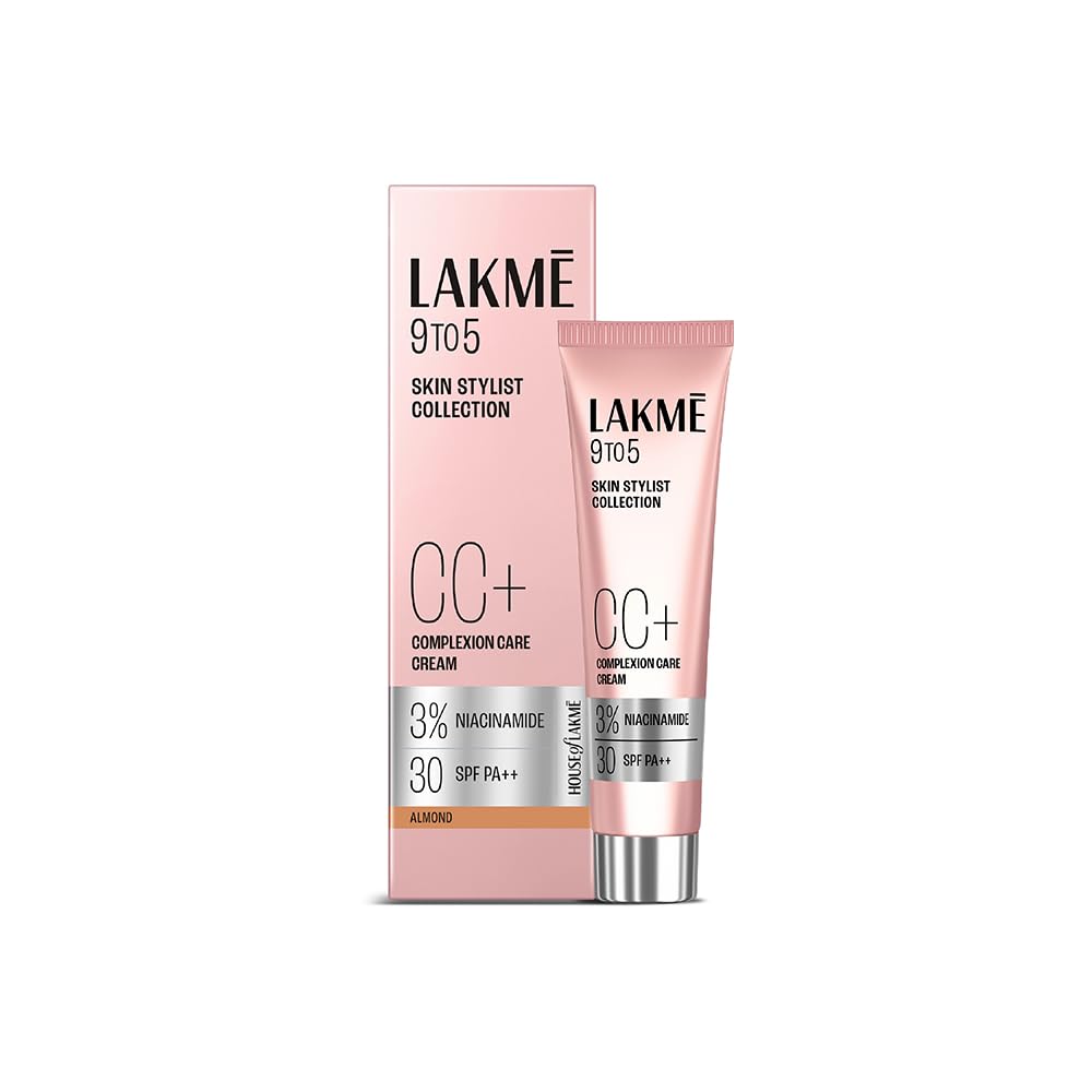 LAKME 9TO5 SKIN STYLIST COLLECTION SPF 30 PA++ CC CREAM - ALMOND 30 g