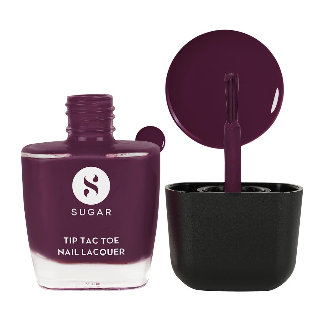 SUGAR Tip Tac Toe Nail Lacquer Classic 32- Berry Burst 9 MILLI_LITRE