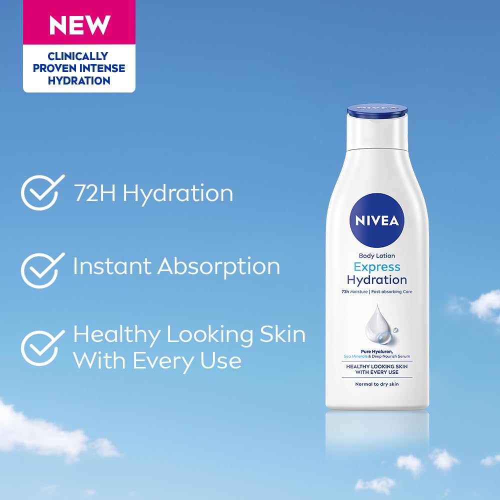 Nivea Normal Skin Express Hydration Body Lotion 200 ml