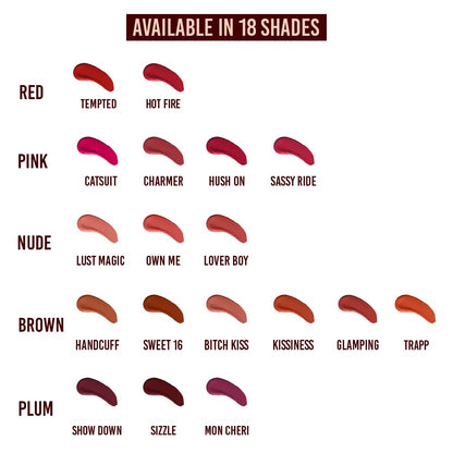 Colorbar powekiss vegan Matte lipcolor Handcuff 006