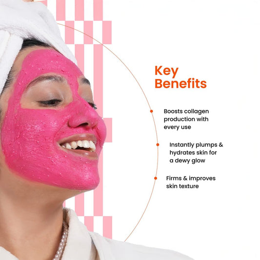Foxtale cherry collagen clay mask