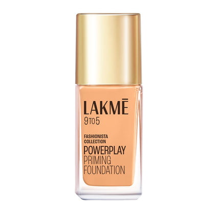 LAKME 9 TO 5 POWERPLAY PRIMING FOUNDATION - C390 Cool Cocoa 25 g