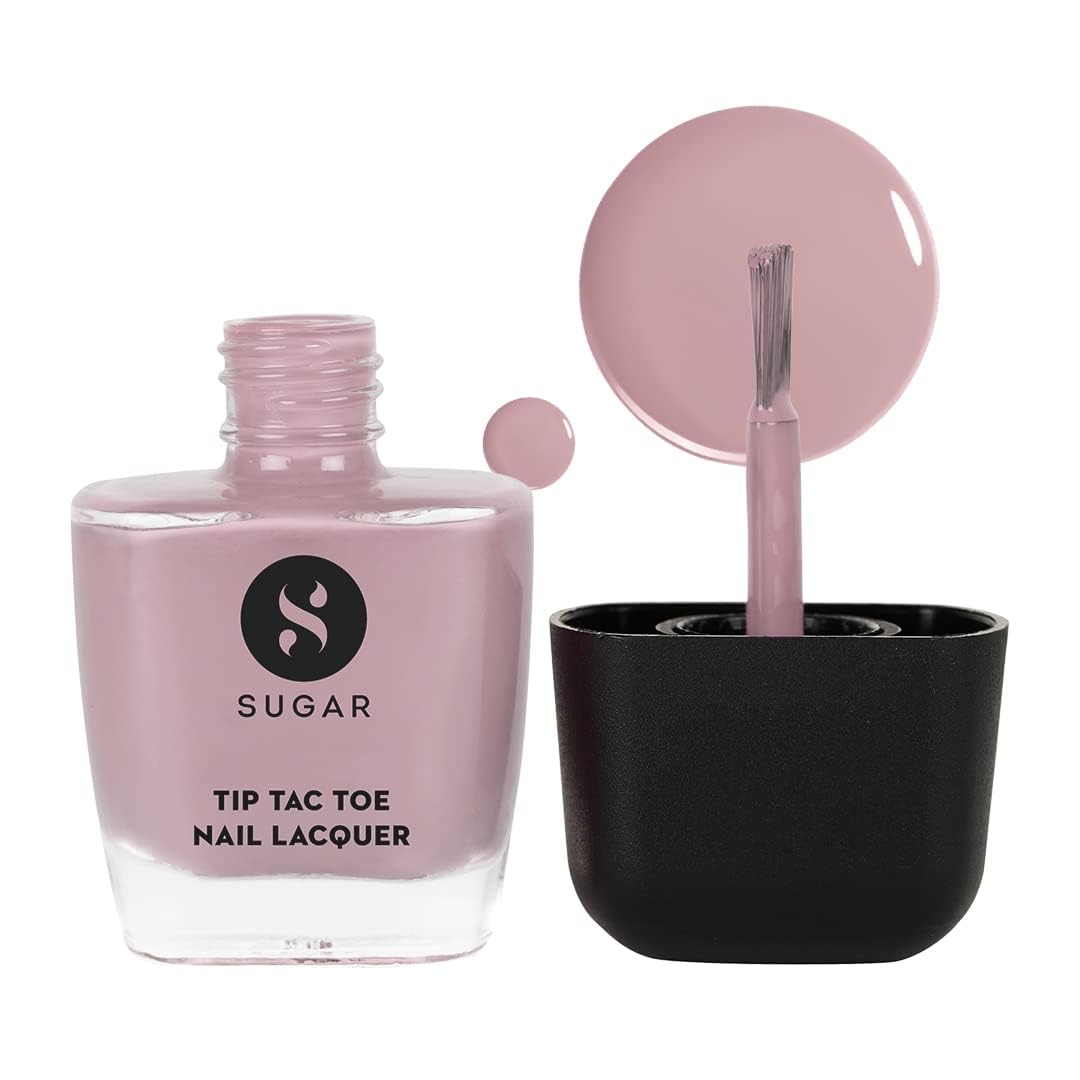 Sugar Cosmetics Tip Tac Toe Nail Lacquer Classic - 06 Blush Hour 10 MILLI_LITRE
