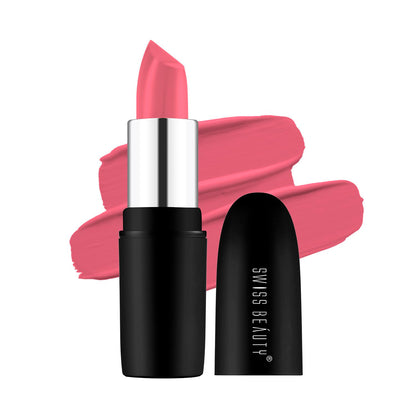 Swiss Beauty Pure Matte Lipstick -Peaches N Cream 3.8 GRAM